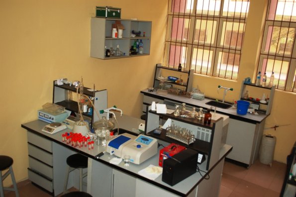 4. A section of Microbiology Laboratory