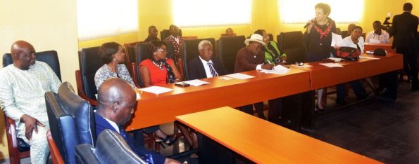 Nigeria Olympic Fund, Mary Onyali visit Afe Babalola University University._04