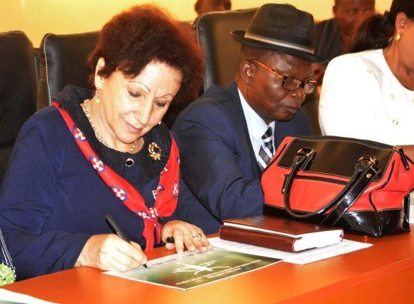Nigeria Olympic Fund, Mary Onyali visit Afe Babalola University University._06