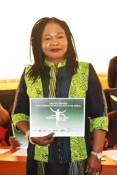 Nigeria Olympic Fund, Mary Onyali visit Afe Babalola University University._09