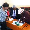 Nigeria Olympic Fund, Mary Onyali visit Afe Babalola University University._11